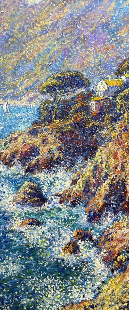 Radiant Amalfi coast by Andrii Chebotaru