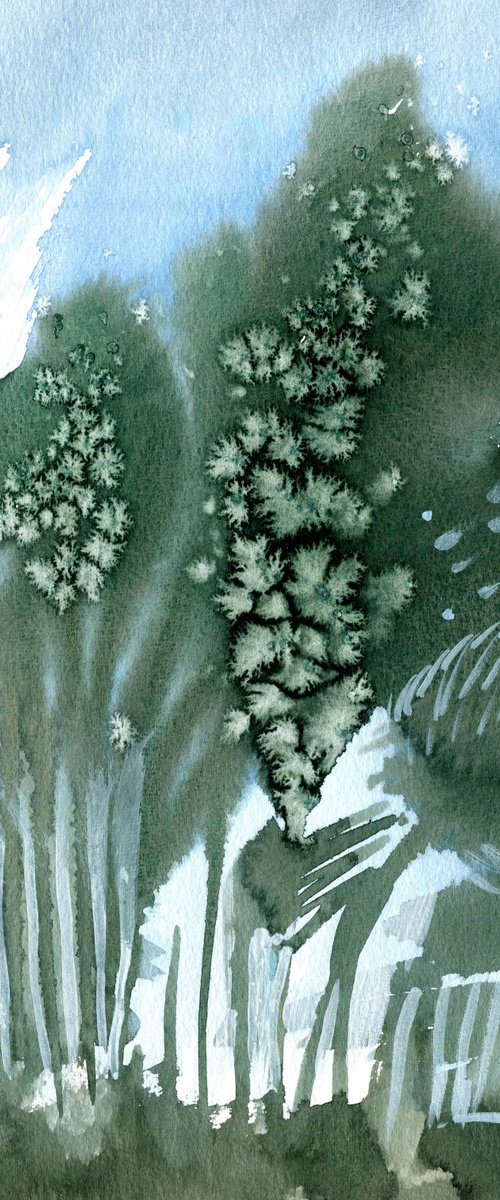 Winter Stand by Elizabeth Anne Fox