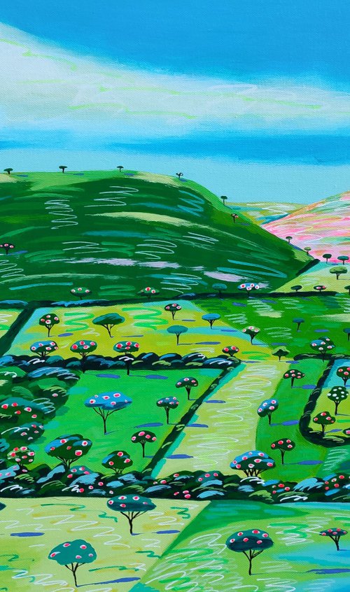 A Landscape Made Of Daydreams by Katrina Avotina