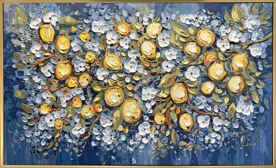 Lemon Branches in Bloom