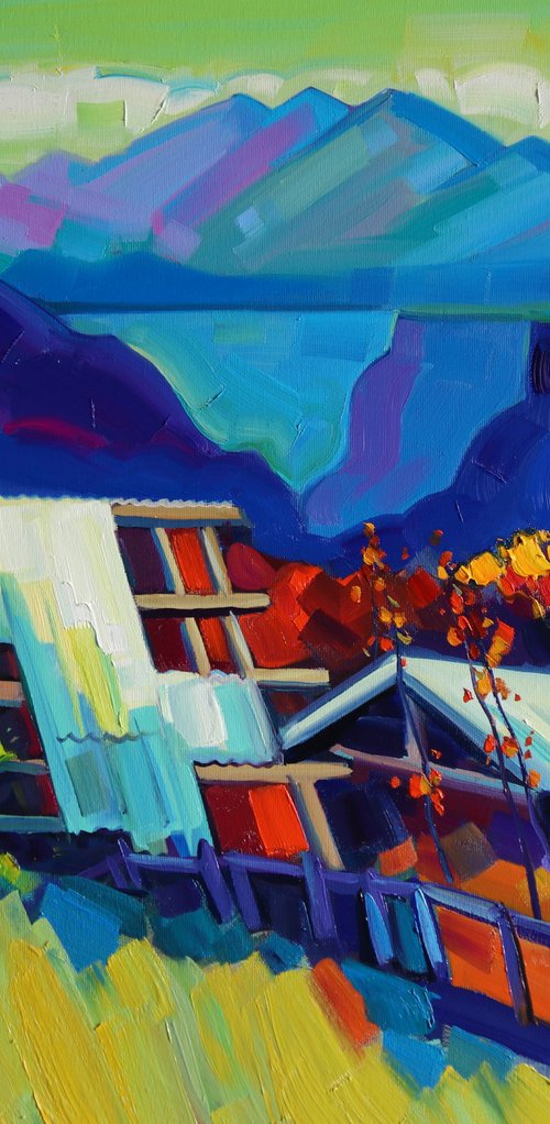 Autumn in village by Tigran Avetyan