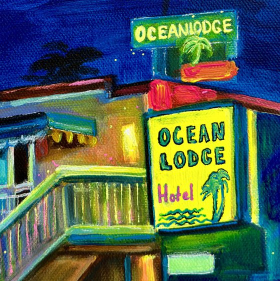 Night in Santa Monica