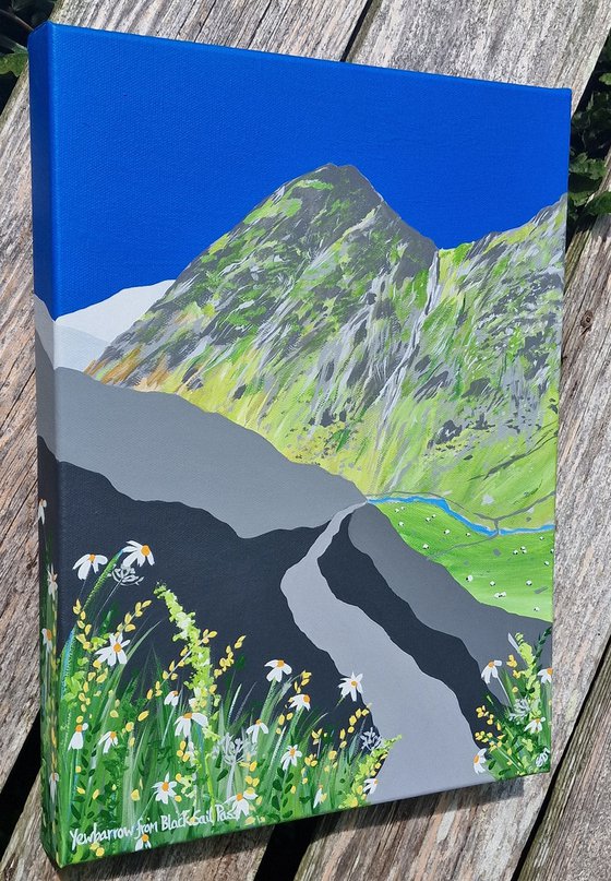 Yewbarrow from Black Sail Pass, The Lake District