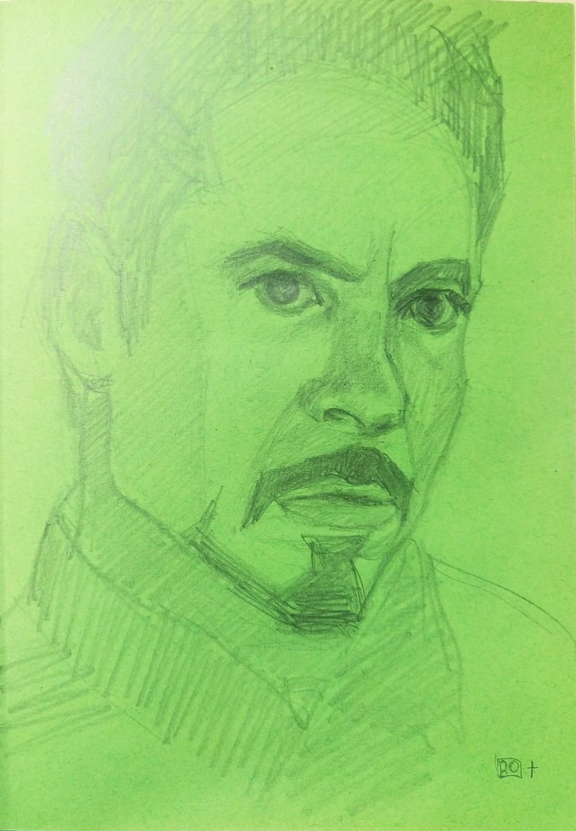 Portrait sketch 3 by Mag Verkhovets