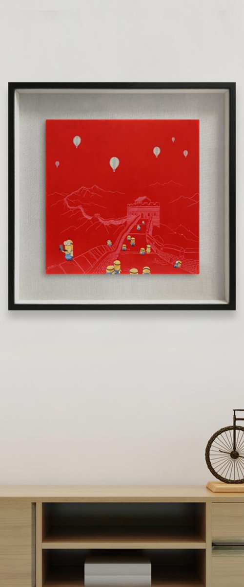 Sightseeing No.8 ( Original ) by Yuan Hua Jia