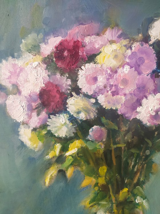 Bouquet in a vase