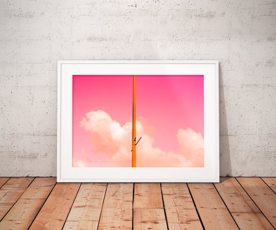 The Pink Half | Limited Edition Fine Art Print 1 of 10 | 45 x 30 cm