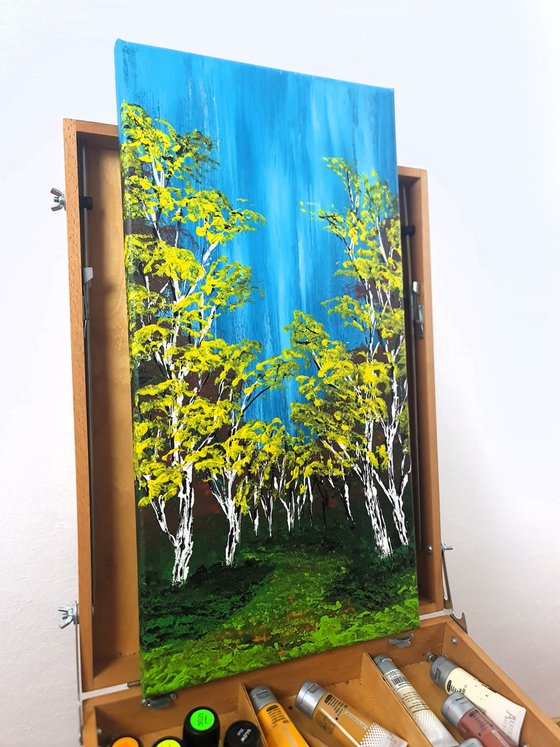 Heavenly Birches 4