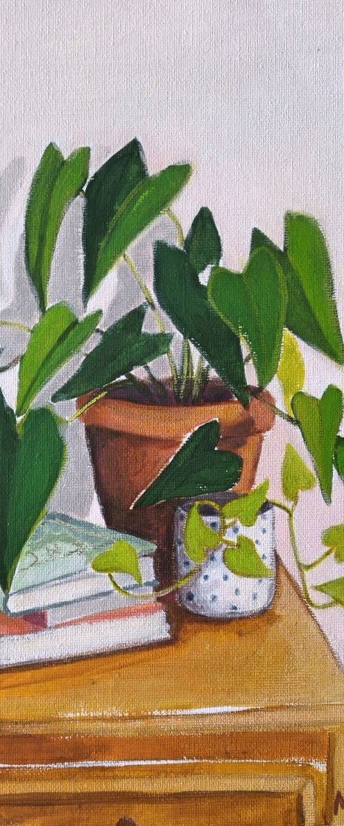 Books and Plants by Marisa Añón