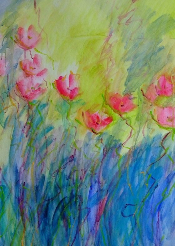 Blooming Flower Garden