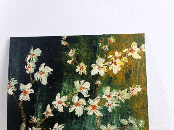 Cherries in bloom