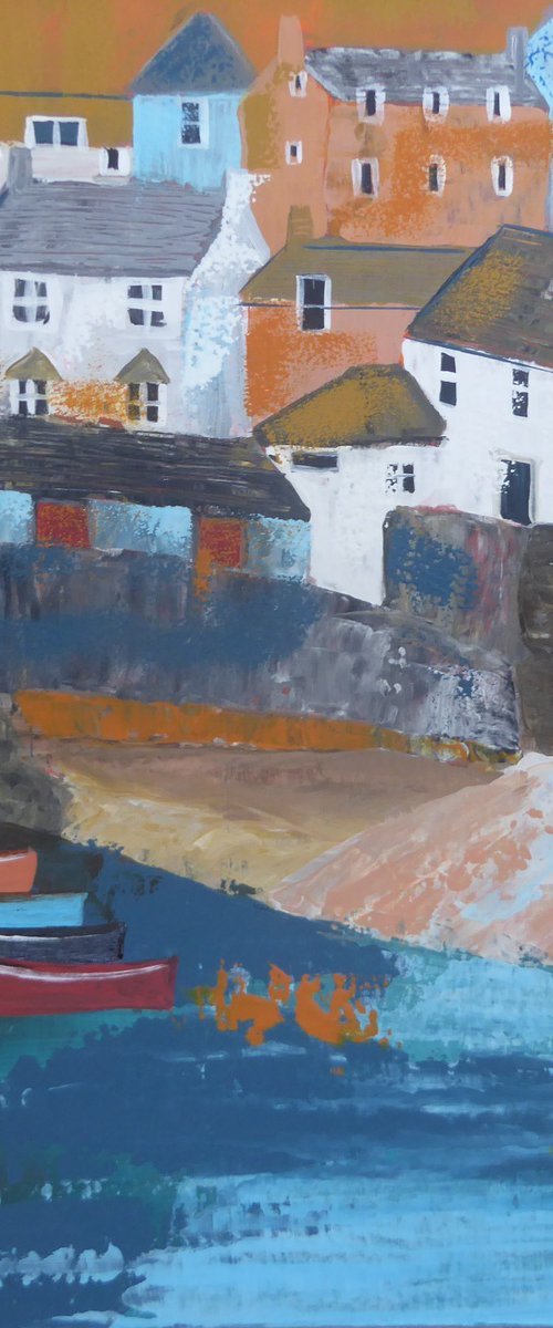 Port Isaac Colours by Elaine Allender