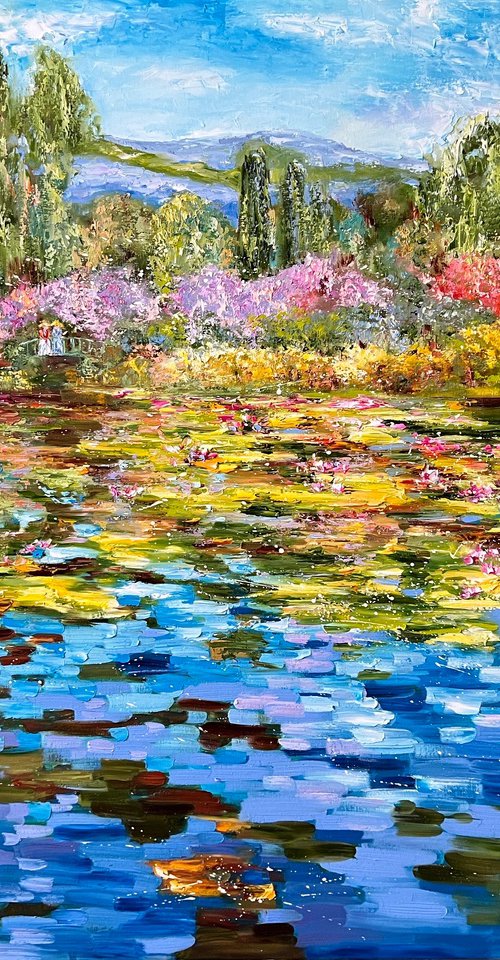 Les étangs de Claude Monet by Diana Malivani