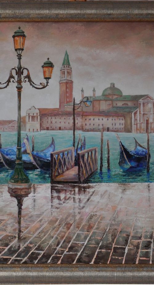 Venice is beautiful (80x60cm) by Mary Voloshyna