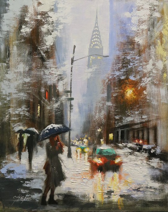 Winter Walkers in Lexington