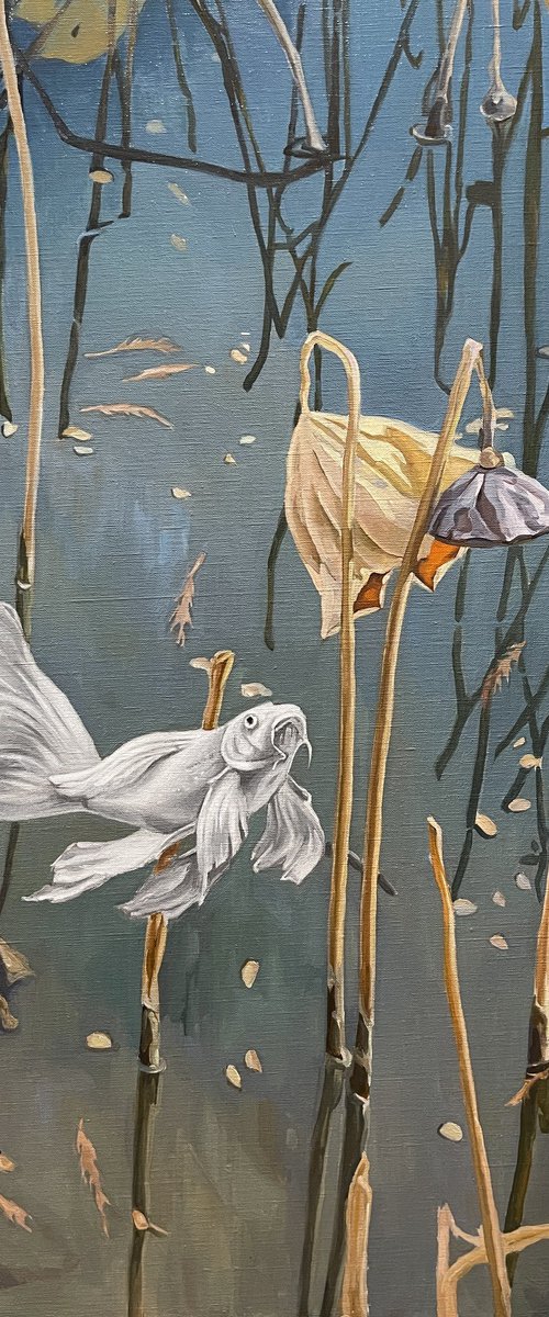 Heavenly carp by Guzel Min