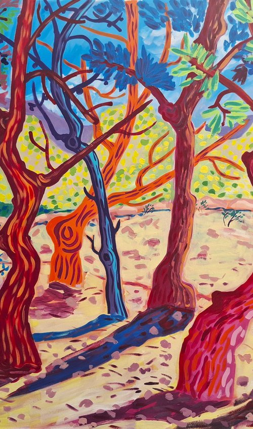Woodland Pines, Altea by Kirsty Wain