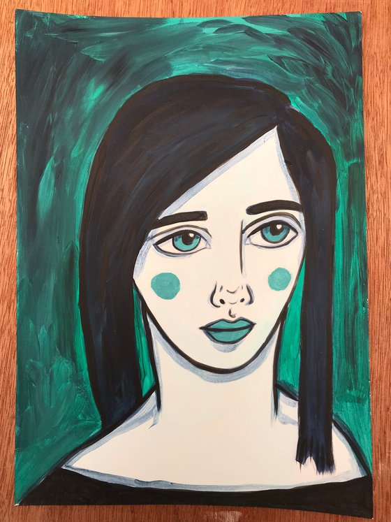 Green Portrait