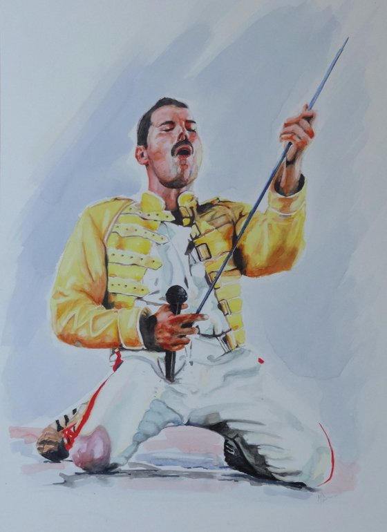 Freddie mercury 'We are the champions'