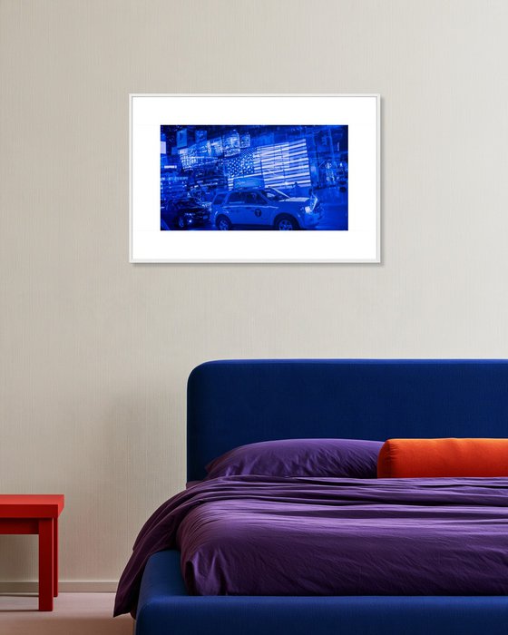 blue night