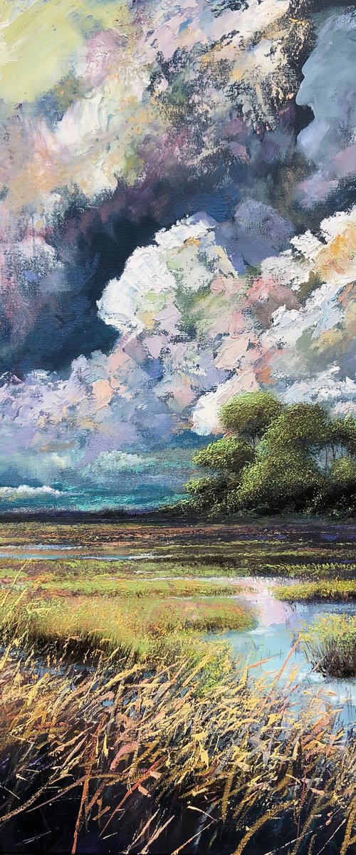 'Storm over the East Marshland II' by Simon Jones