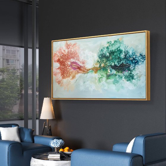 Rainbow flames