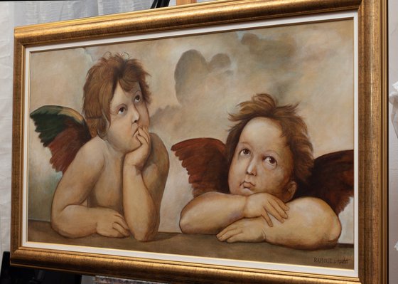 Angels - a tribute to and after Raphael