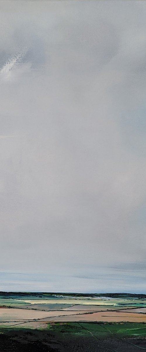 Abstract Buckinghamshire Landscape #3 by Jo Earl