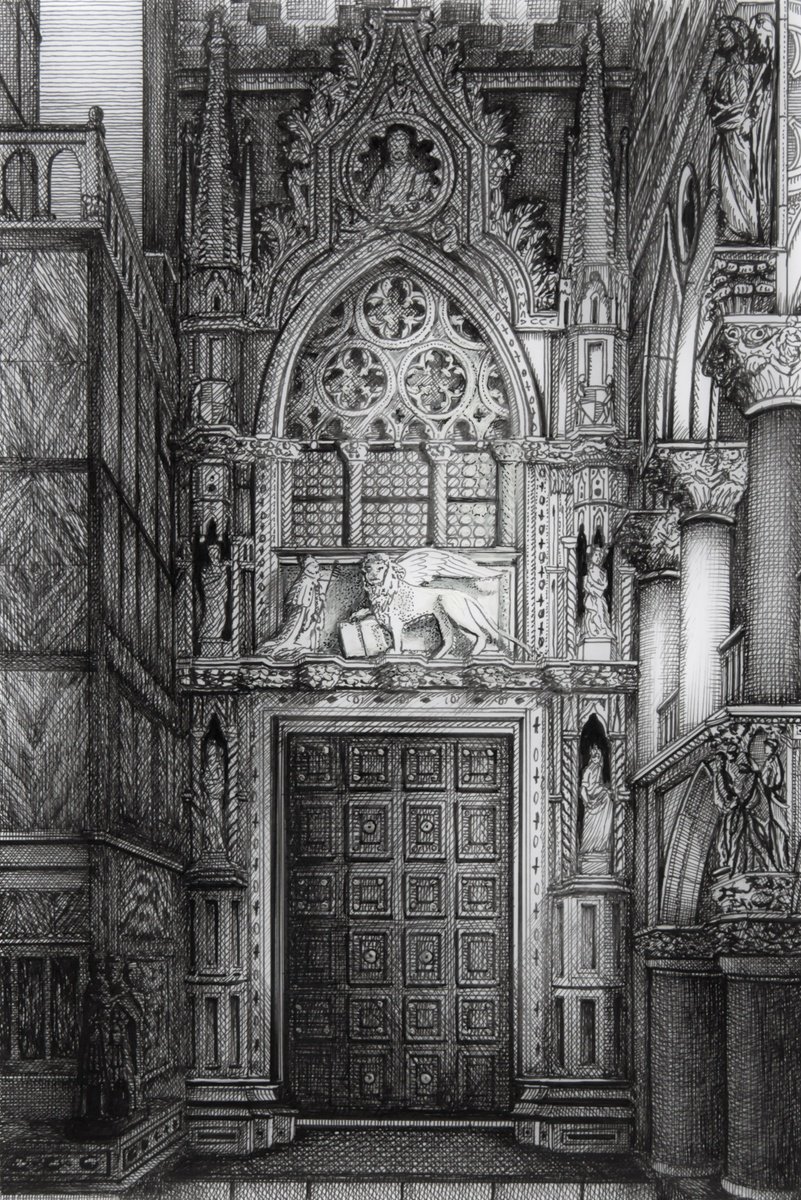 Porta della Carta, Venice by Graham McKenzie-Smith