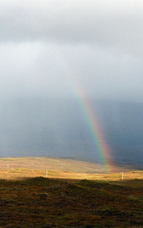 Rainbow (Lochcarron-Shieldaig) - Unmounted (24x16in) by Justice Hyde