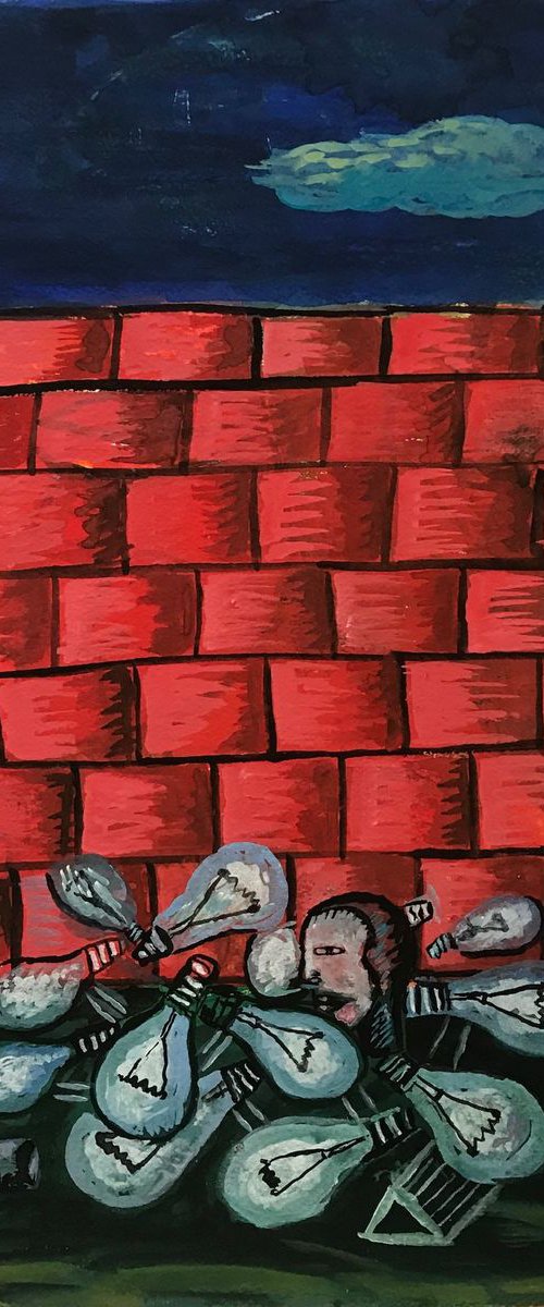 The Red Wall” by Roberto Munguia Garcia