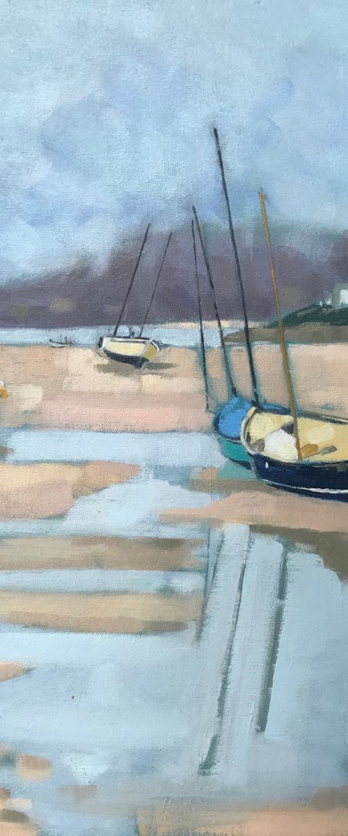 Misty Morning In St Ives by Emma Dashwood