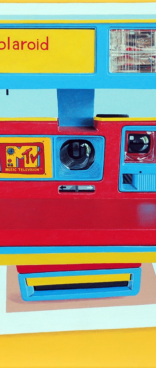 21st Century Still Life: The Polaroid 600 MTV Instant Film Camera by Steve White