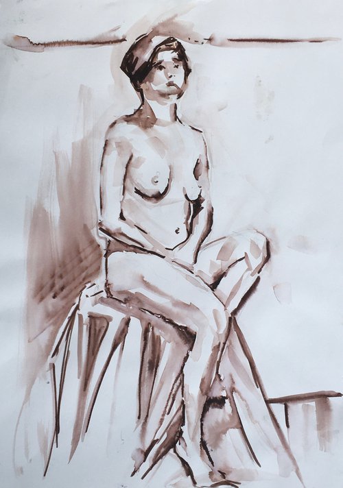 Nude 3 by Louise Gillard