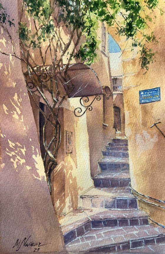 In the streets of Chania