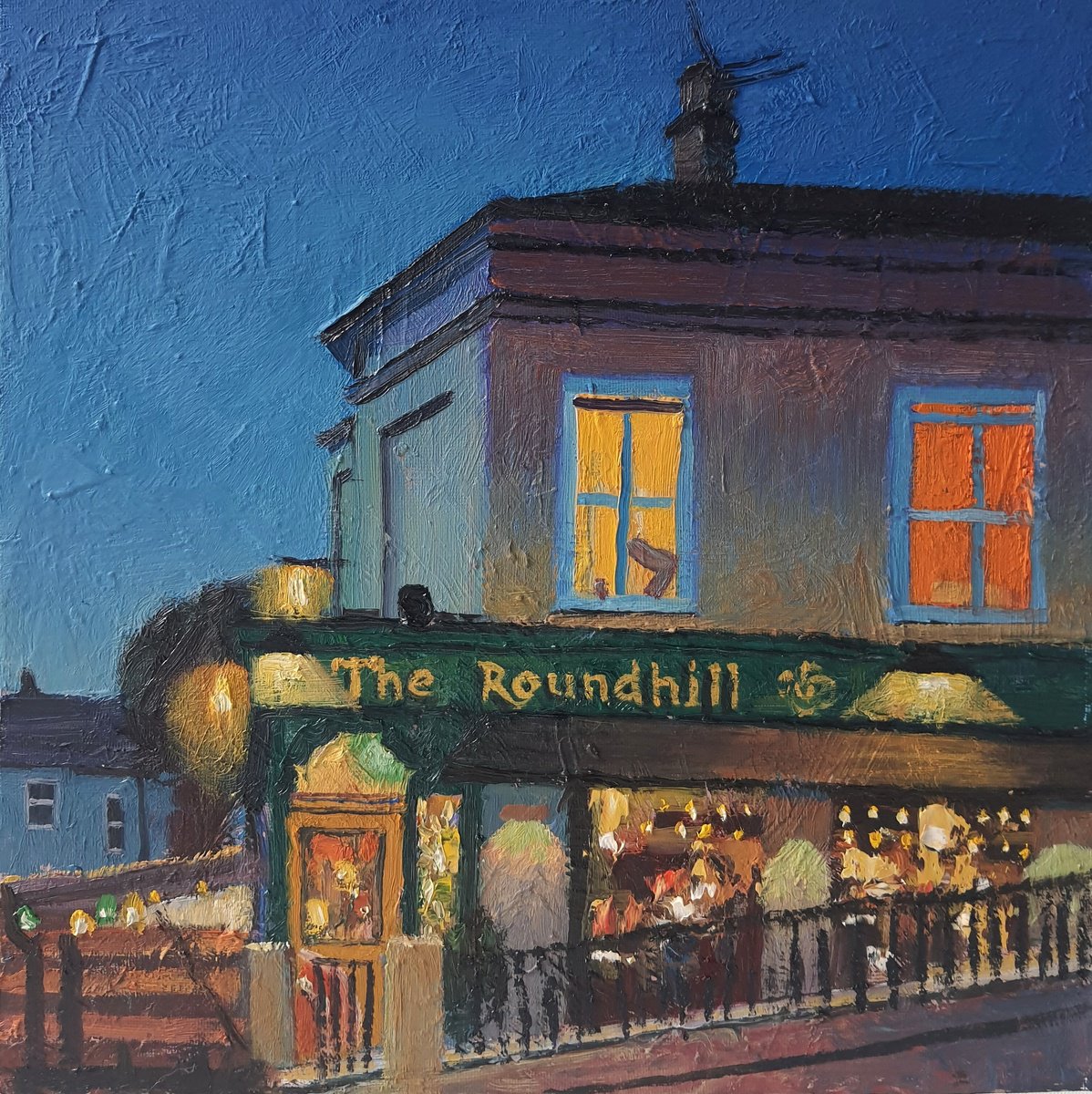Brighton The Roundhill pub by Roberto Ponte
