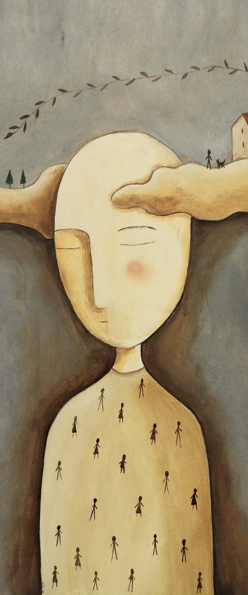 Thinking about home by Silvia Beneforti