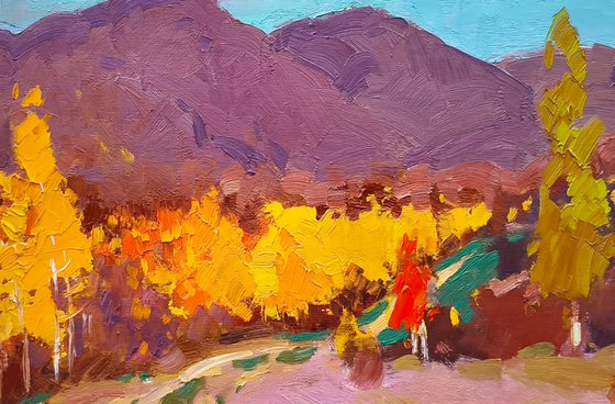 October in the Carpathians