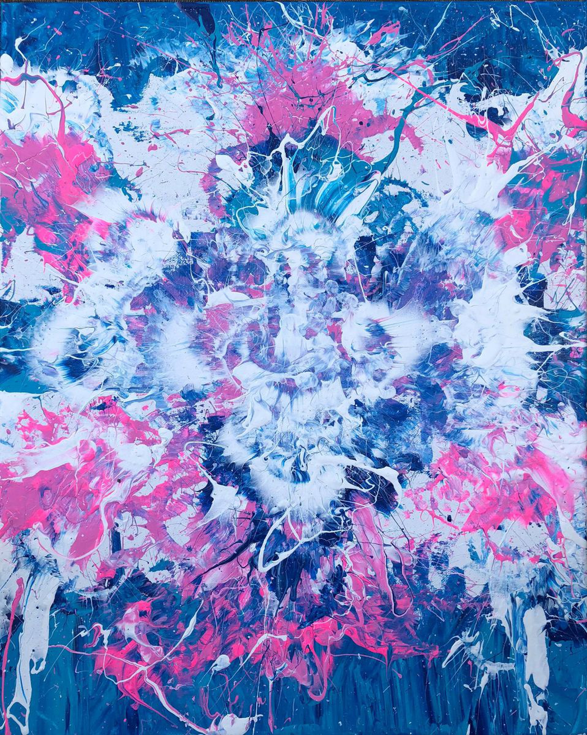 Cotton Candy 2 2018 By Adam Zafrian Acrylic On Artfinder