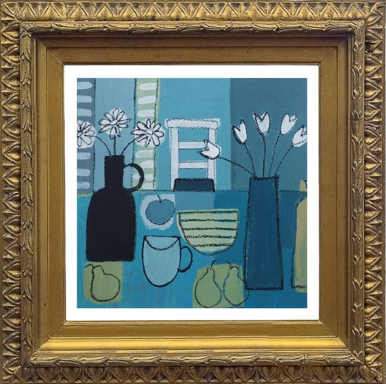 Still Life with a White Chair III