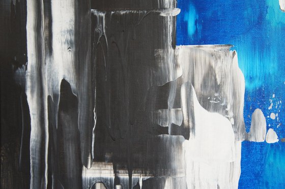 Blue Core II (80 x 100 cm) XL (32 x 40 inches)