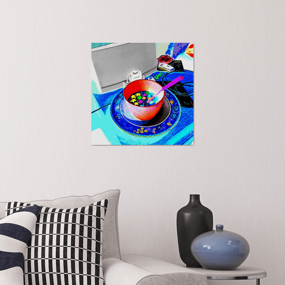 Still life with stars and keys