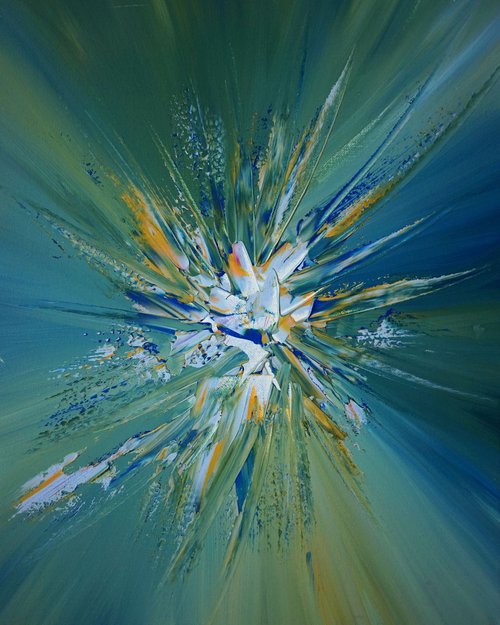 Mint Pastel Explosion by Richard Vloemans
