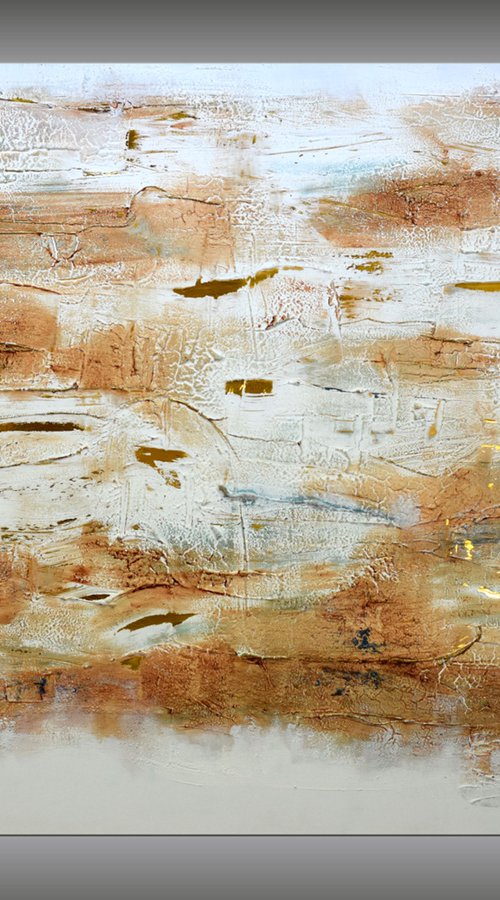 Lifelines  - Abstract Art - Acrylic Painting - Canvas Art - Abstract Painting - Industrial Art - Statement Painting by Edelgard Schroer
