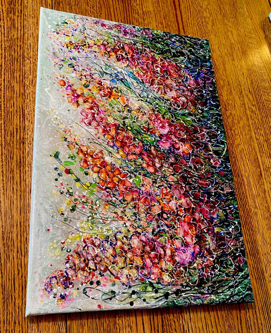 Nothing Else But Miracles -  Abstract Original Painting, inspired by Jackson Pollock