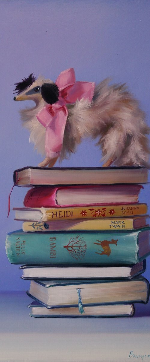 "Still life with a toy" by Lena Vylusk