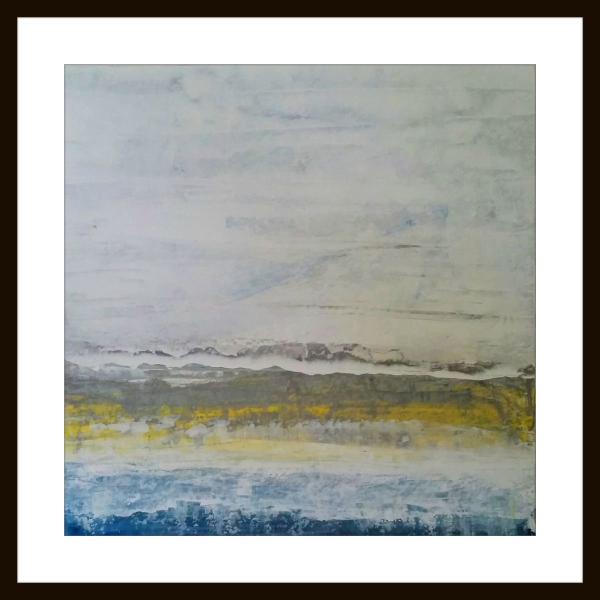 Abstract Untitled (Seascape Series) by Jane Efroni