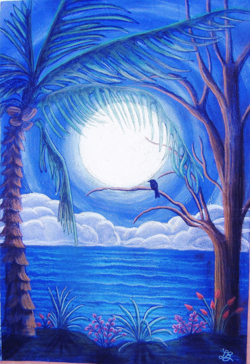 Tropical Moon by Linda Burnett