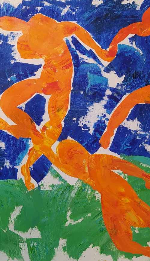 Dance (after Henri Matisse) by Dorin Nebunu