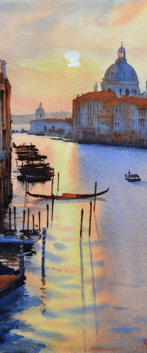 Venetian Sunrise by Ramesh Jhawar